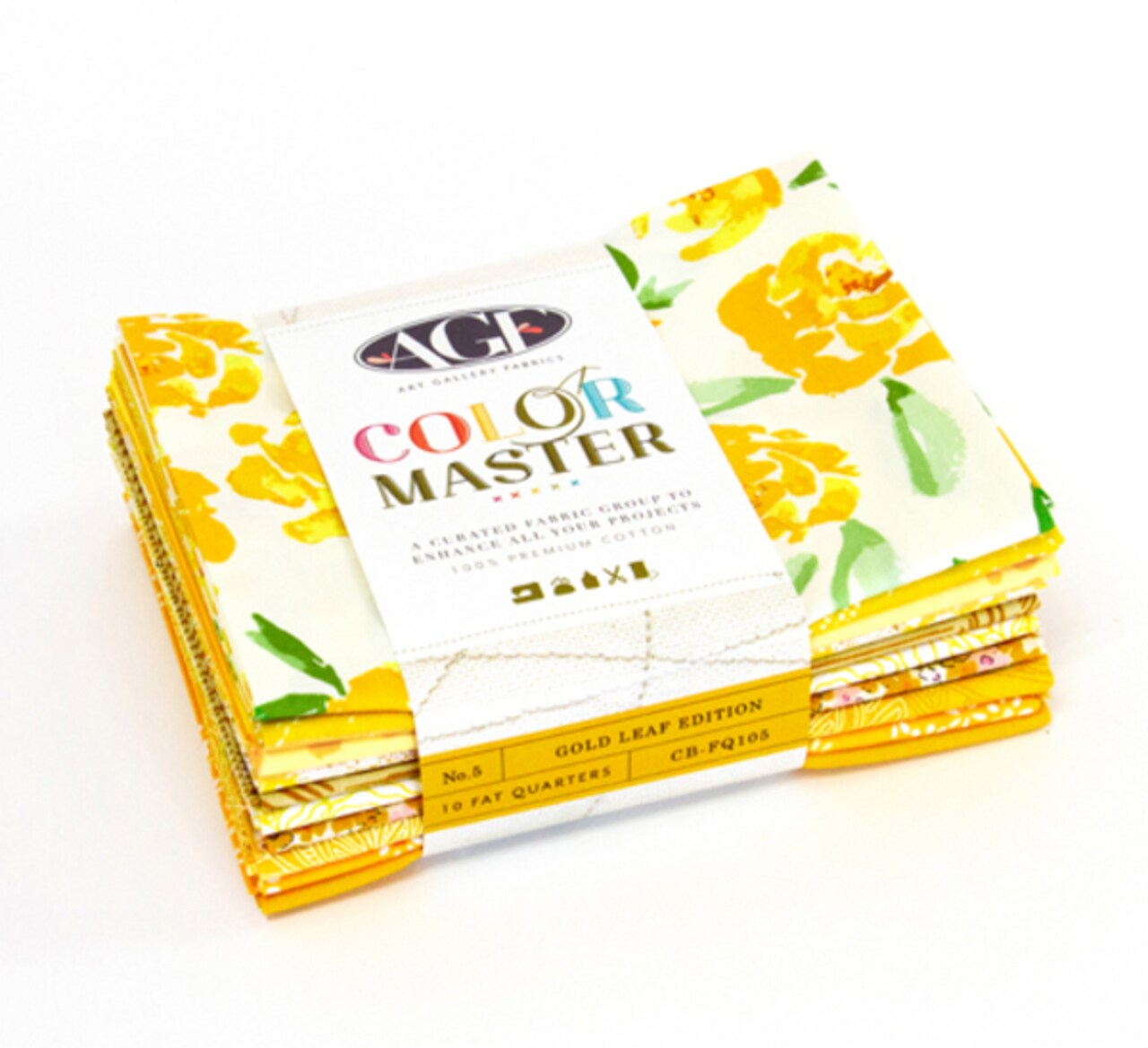 Gold Leaf Color Master Fat Quarter Bundle by AGF Studio for Art Gallery (CB-FQ105)